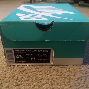 Nike SB Blazer Zoom Low Sneakers - Parachute Brown/Black